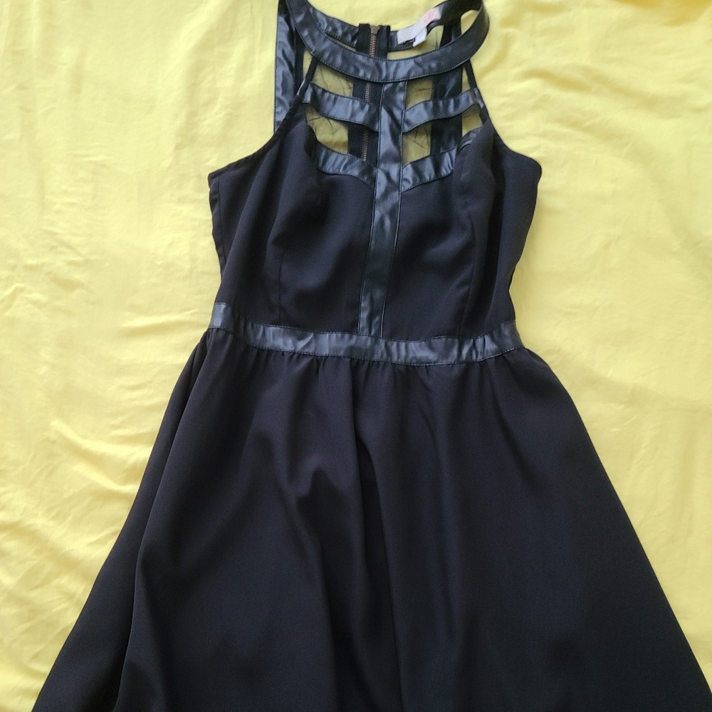 black dress